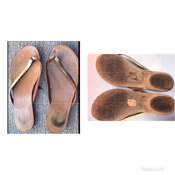 J.Crew Metallic Sandals - Picture 2 of 4